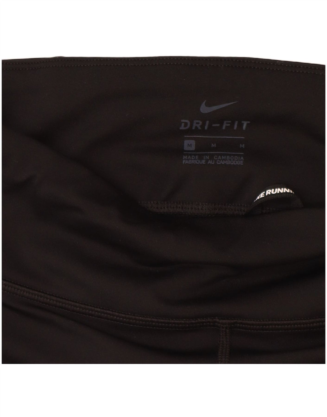 Nike - Leggings capri Dri Fit para mujer, talla M, color negro