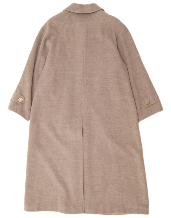Abrigo vintage para mujer EU 38 Lana virgen gris medio