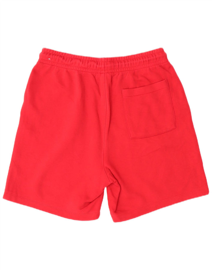 Jordan - Pantalones cortos deportivos para hombre (algodón rojo grande)
