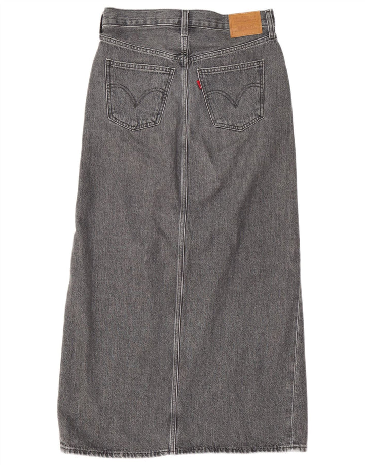 LEVI'S Falda Vaquera Mujer W25 XS Algodón Gris