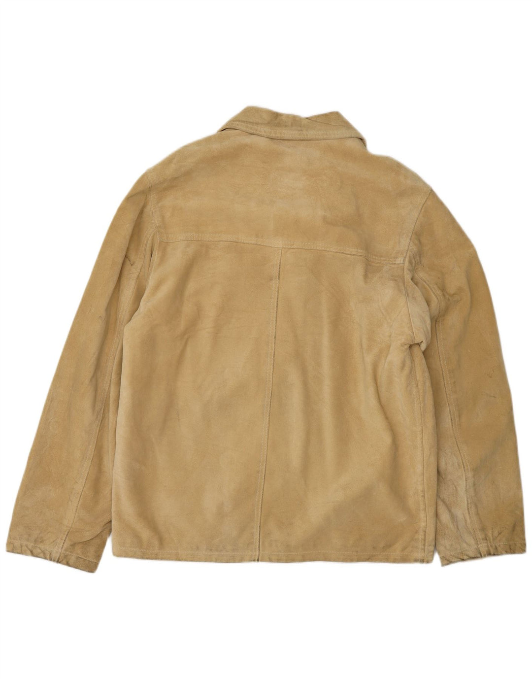CONBIPEL Chaqueta de ante para hombre UK 40 Large Beige Leather