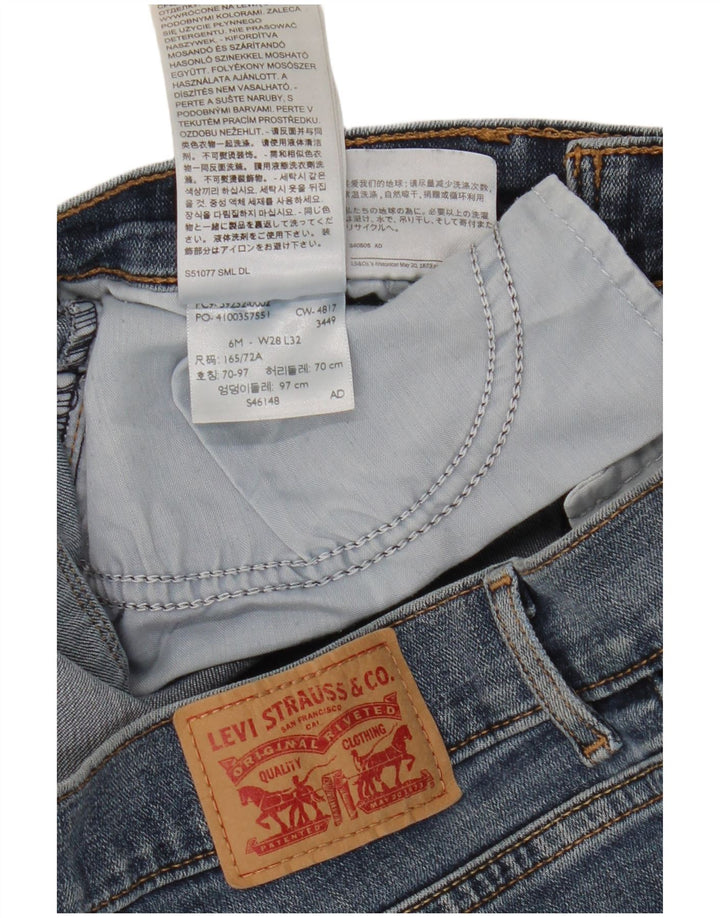 Levi's Jeans clásicos con corte de bota para mujer US 6 Medium W28 L32 Algodón azul