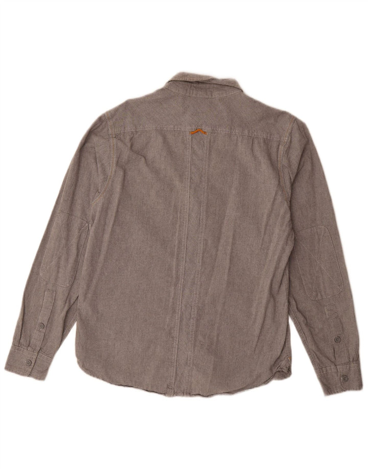 Camisa RAB Hombre Algodón Gris Medio