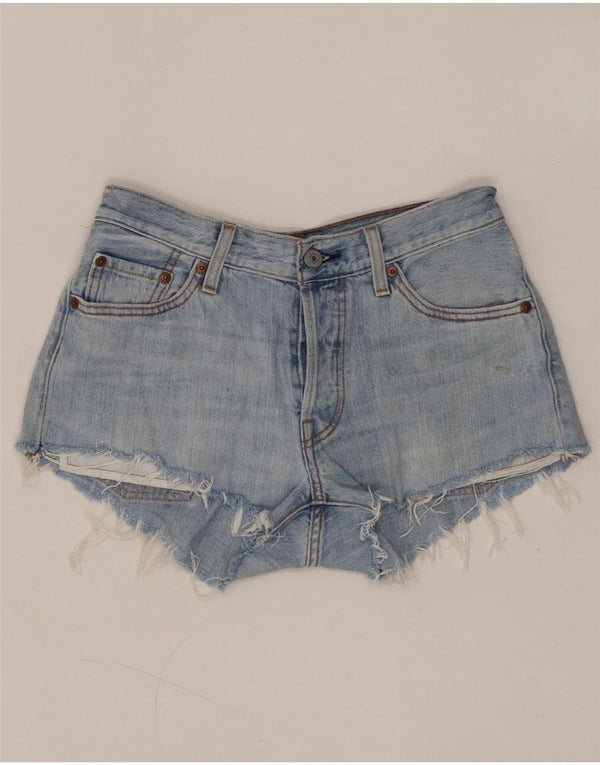 LEVI'S Shorts Vaqueros Mujer W25 XS Algodón Azul