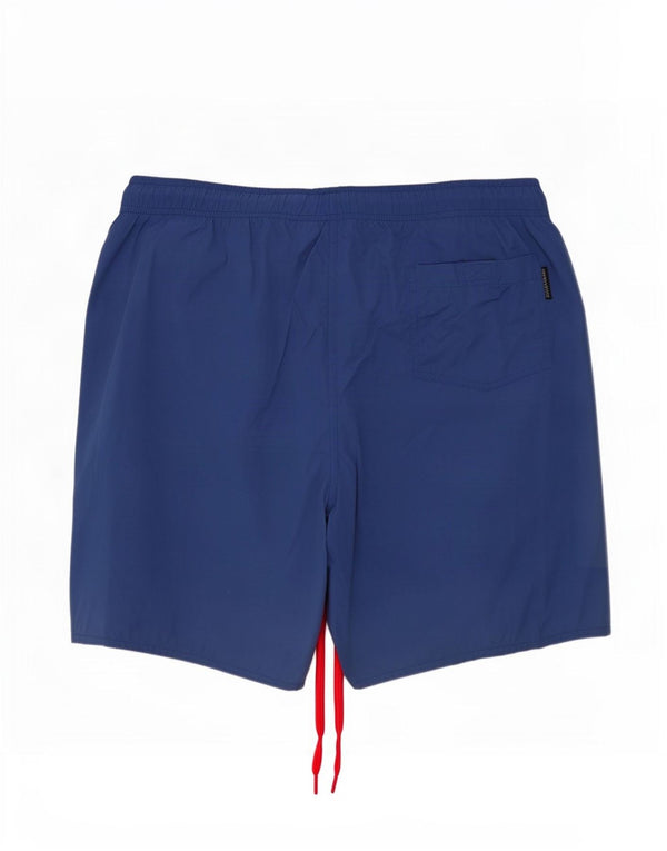 Napapijri Shorts De Baño Gráfico Hombre XL Poliéster Azul