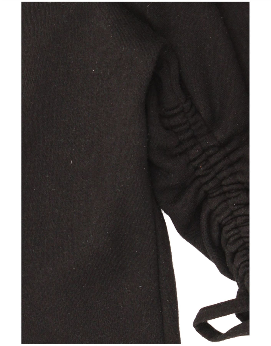 Zara Mujer Sudadera Jumper UK 10 Small Negro Poliéster