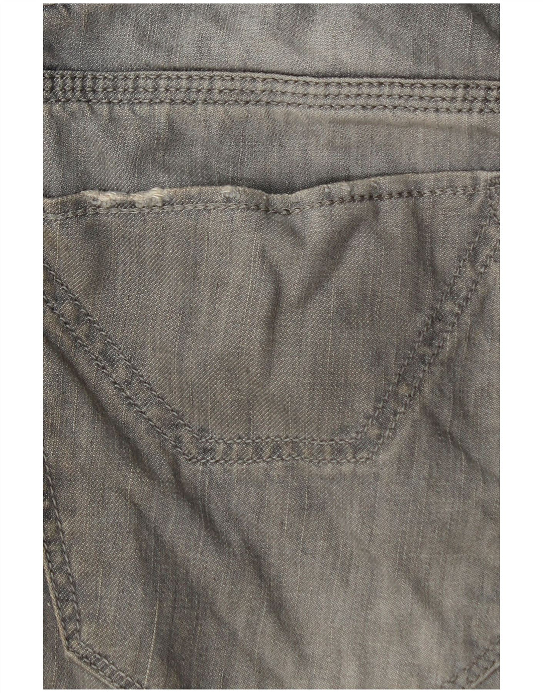 Vaqueros ajustados para mujer Jeckerson W33 L29 Algodón gris