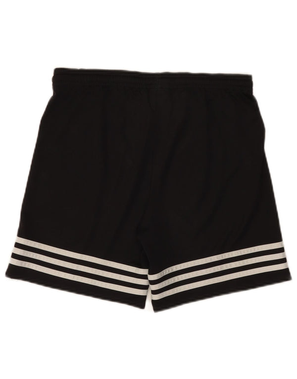 Adidas Boys Climalite Sport Shorts 12-13 años Grande Negro Poliéster