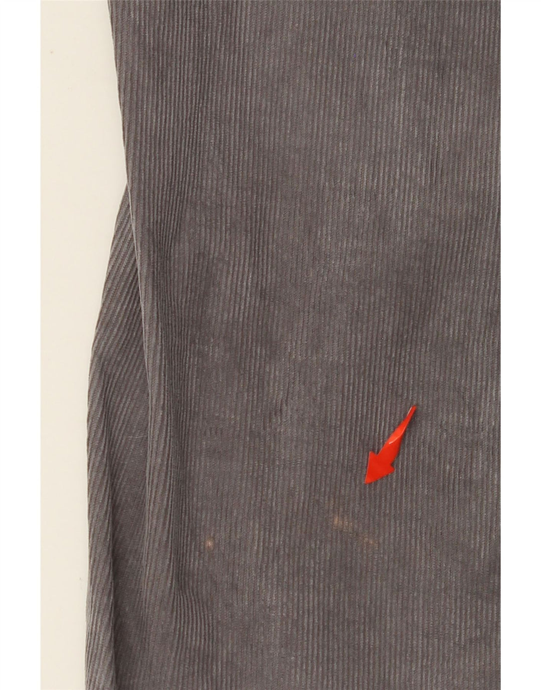 WRANGLER Pantalones de pana rectos elásticos Arizona para hombre W36 L32 Gris