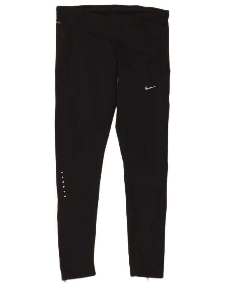 Nike Leggings para mujer UK 44 Mediano Negro Poliéster Deportes