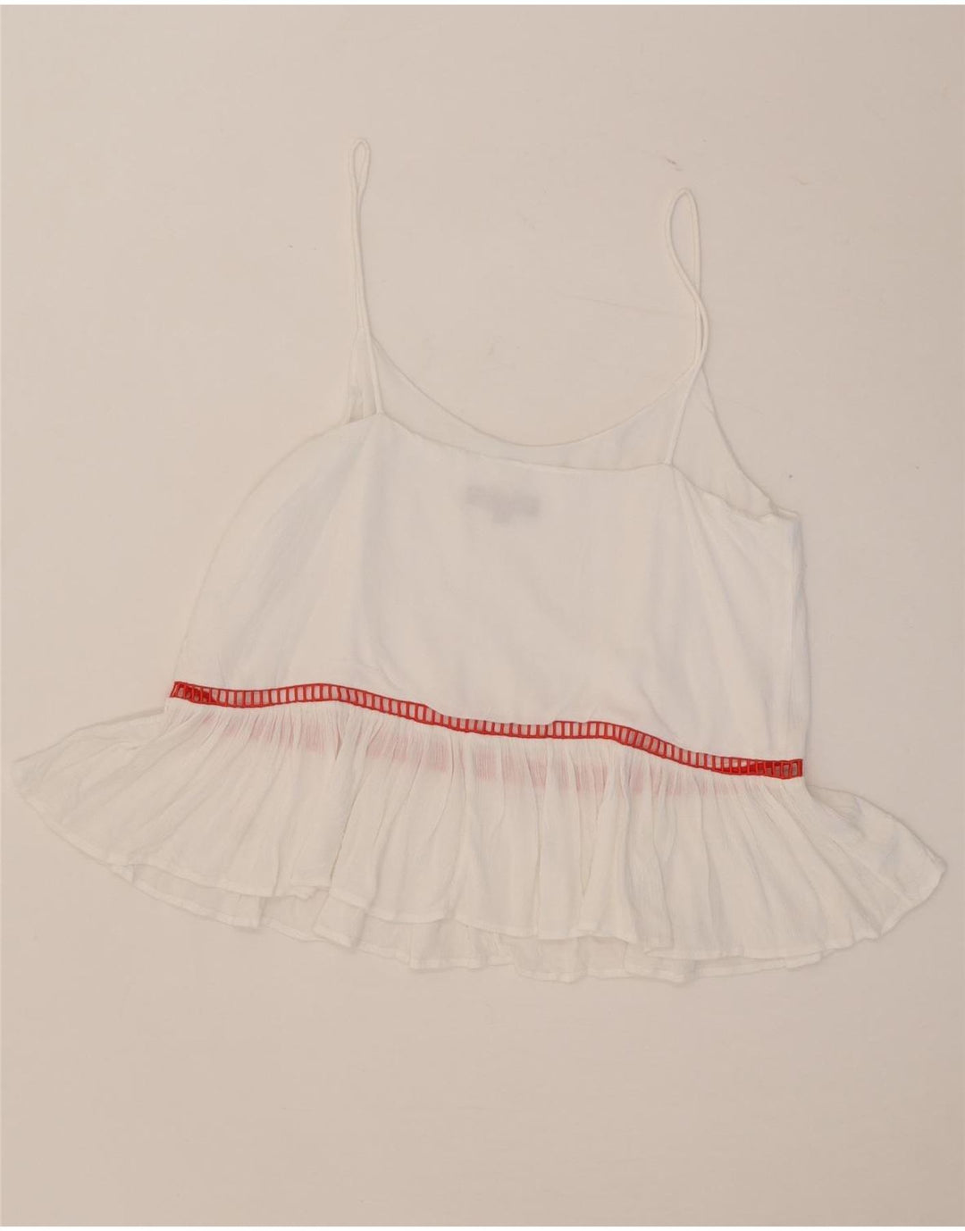 Tommy Hilfiger Cami Top para Mujer US 8 Mediano Blanco Rayas