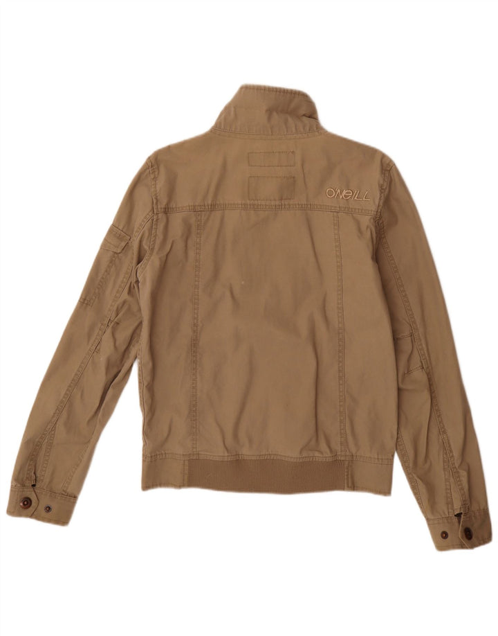 O'NEILL Chaqueta bomber para hombre UK 36 Small Beige Cotton