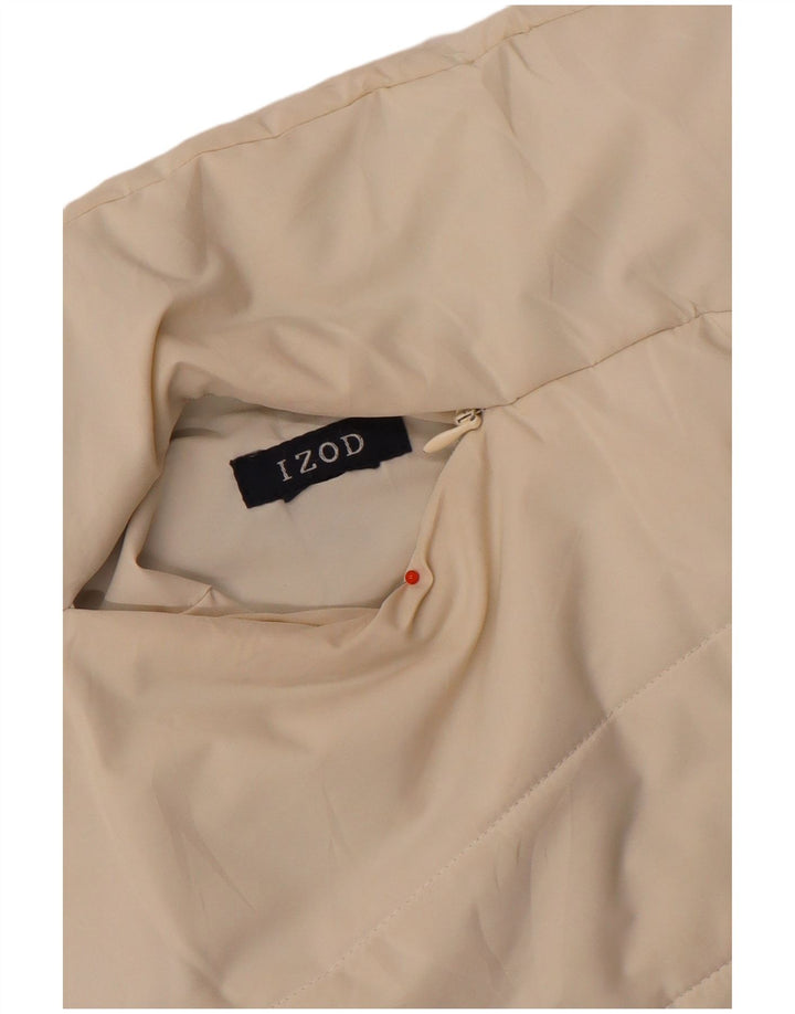 Izod Chaleco acolchado reversible para mujer UK 42 Medium White