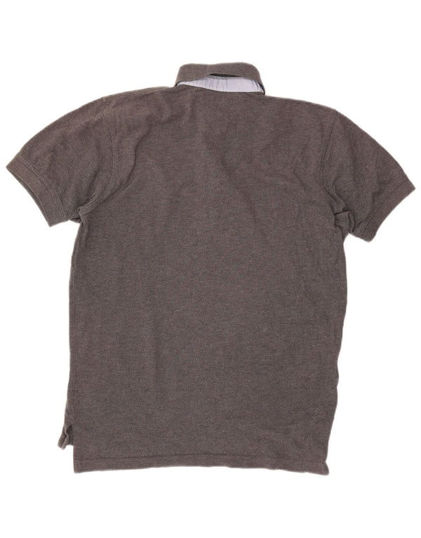 Polo Tommy Hilfiger para hombre de algodón gris pequeño
