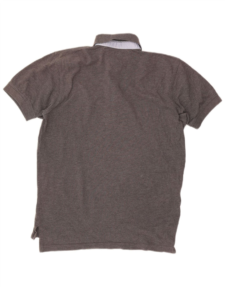 Polo Tommy Hilfiger para hombre de algodón gris pequeño