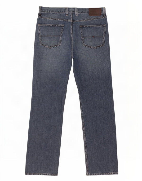 Tommy Hilfiger Vaqueros rectos para hombre W38 L34 Algodón azul