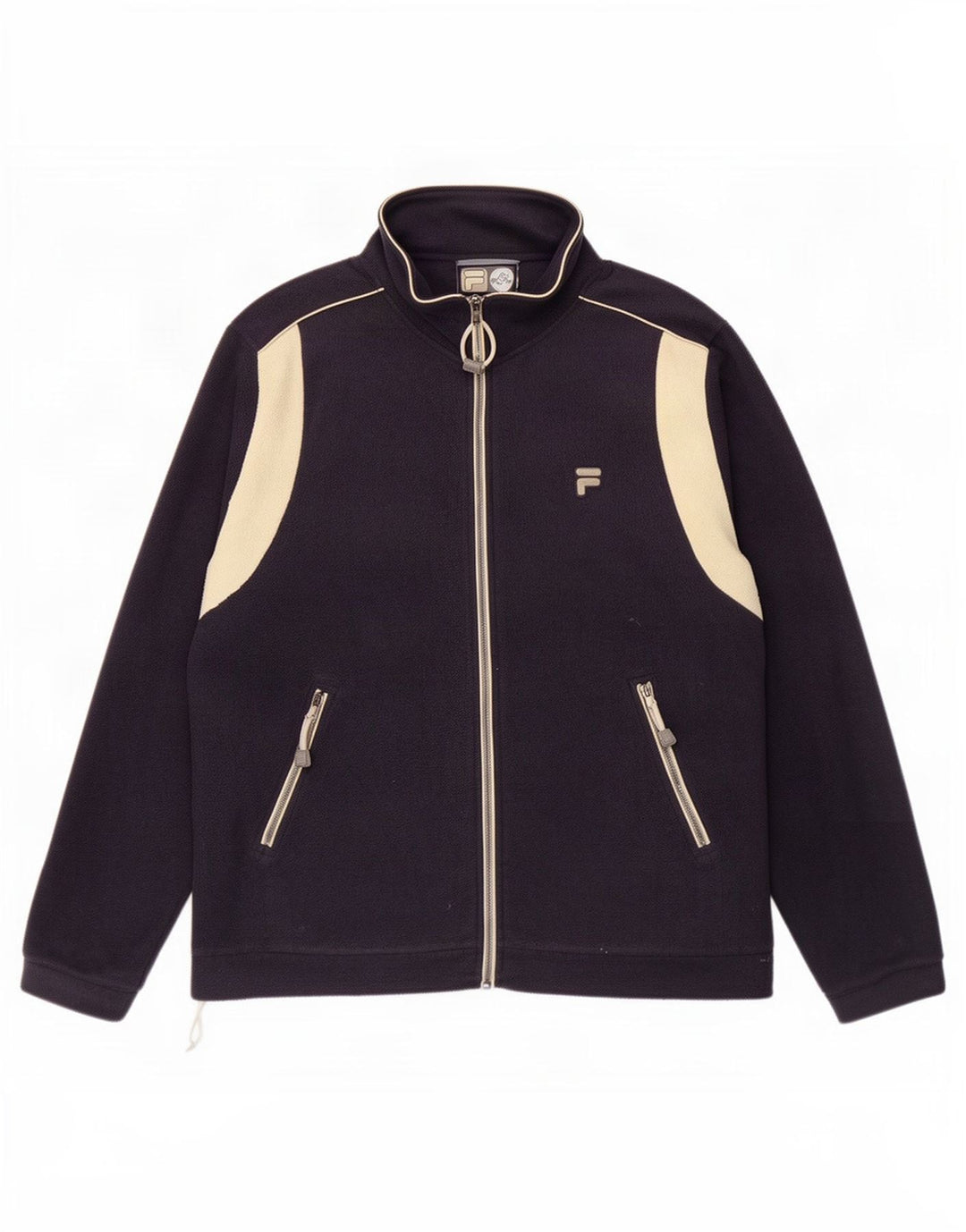 Fila Chaqueta polar para hombre IT 52/54 Large Azul marino Colorblock
