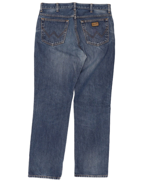Wrangler Vaqueros rectos Texas para hombre W36 L32 Algodón azul