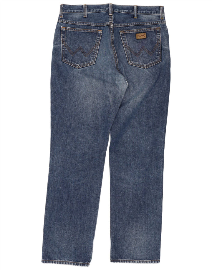 Wrangler Vaqueros rectos Texas para hombre W36 L32 Algodón azul