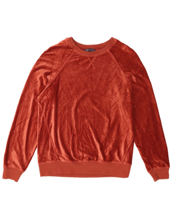 Marks & Spencer - Sudadera de pana para mujer, talla 40, color marrón medio