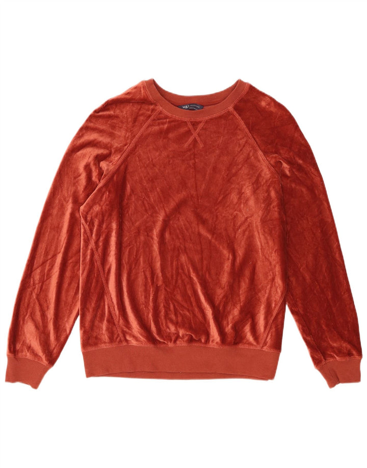 Marks & Spencer - Sudadera de pana para mujer, talla 40, color marrón medio