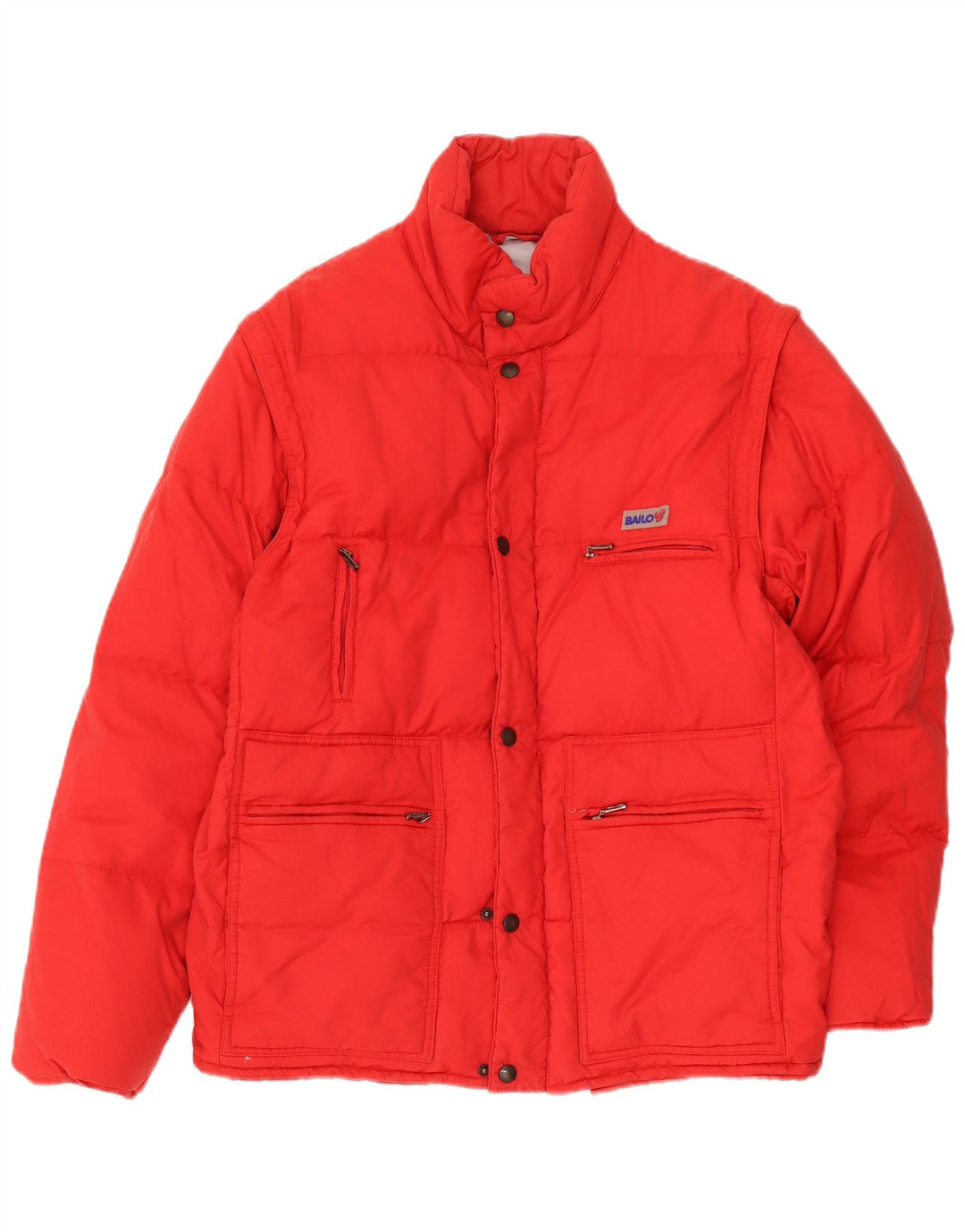 Bailo Chaqueta Acolchada Hombre IT 46 Small Rojo Algodón