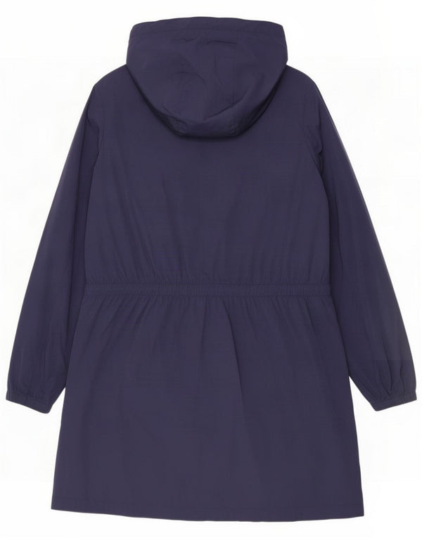 Chaqueta parka con capucha Reiss para mujer UK 8 Small Azul marino Poliéster