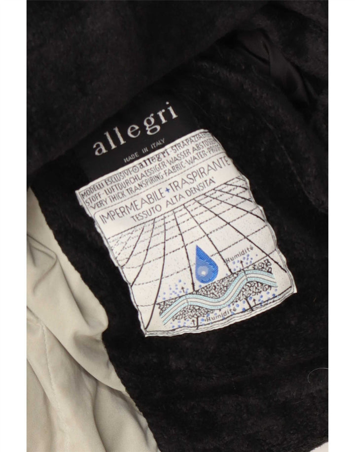 Abrigo Allegri para mujer UK 44 Grande Caqui Colorblock