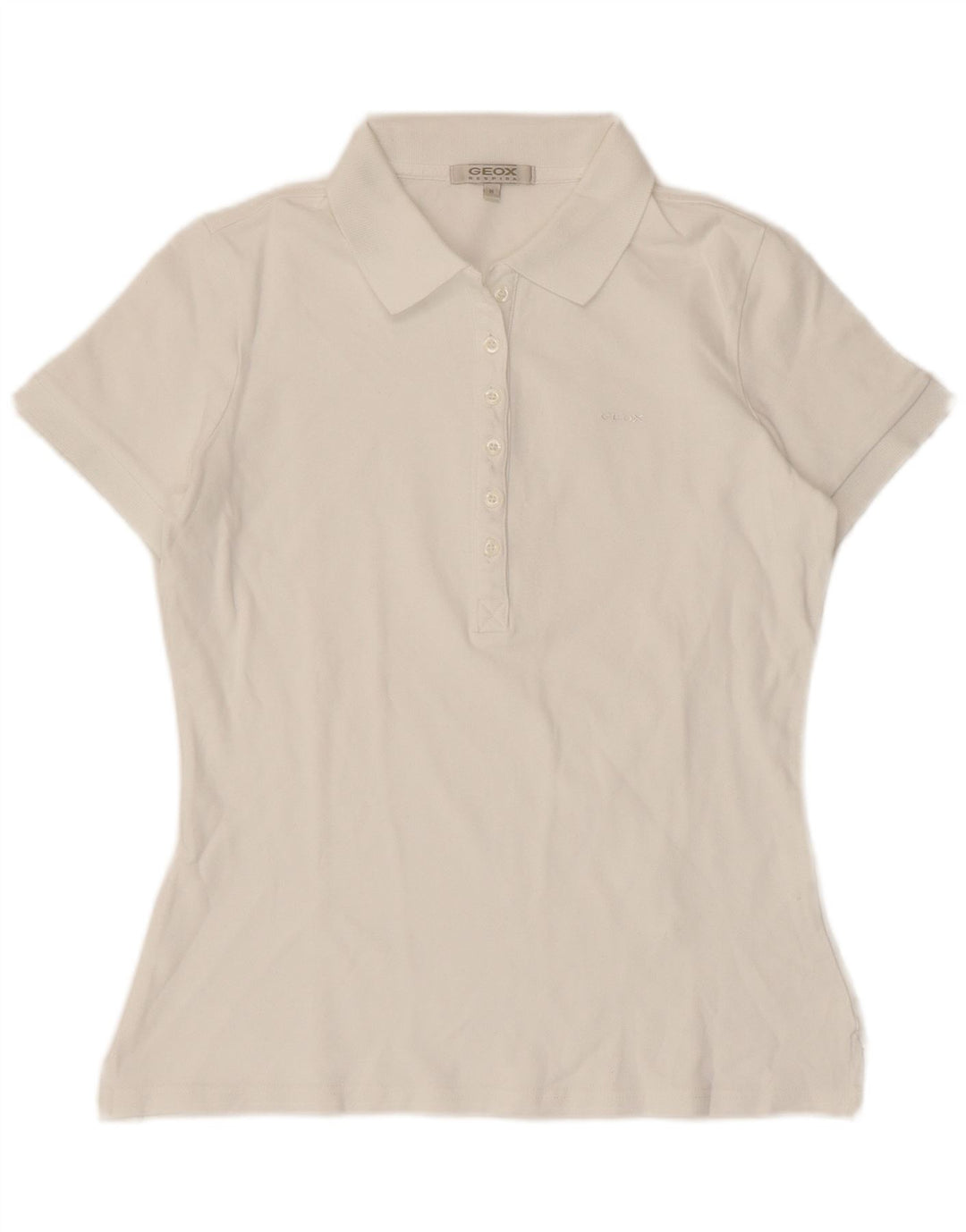 Geox Polo Respira para Mujer UK 12 Medium White