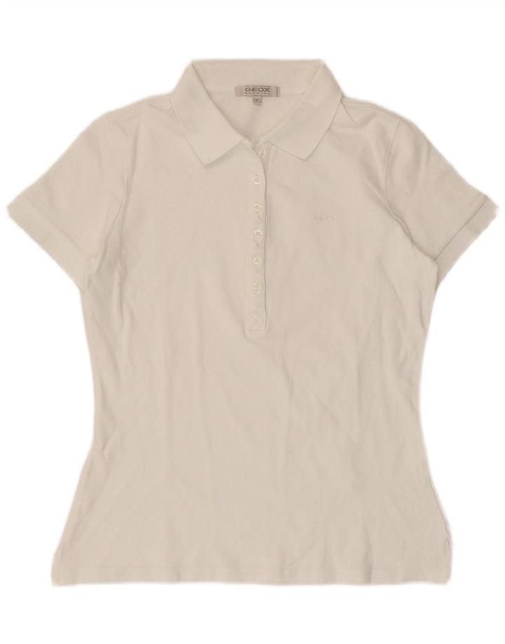 Geox Polo Respira para Mujer UK 12 Medium White