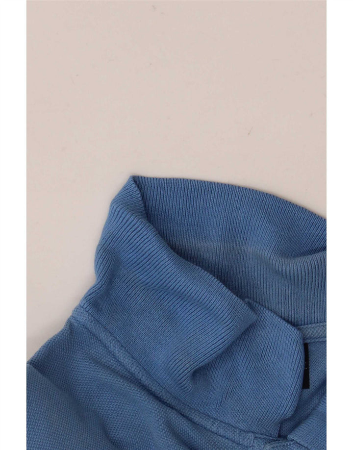 Champion Polo de manga larga para hombre 2XL Azul