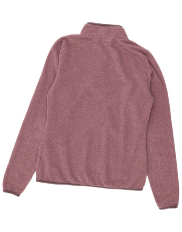 The North Face Jersey Polartec con Cremallera y Cuello para Mujer UK 10 Small Borgoña