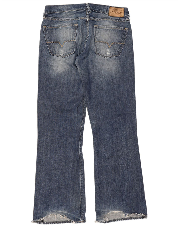 Vaqueros Guess Mujer Bootcut W33 L33 Algodón Azul