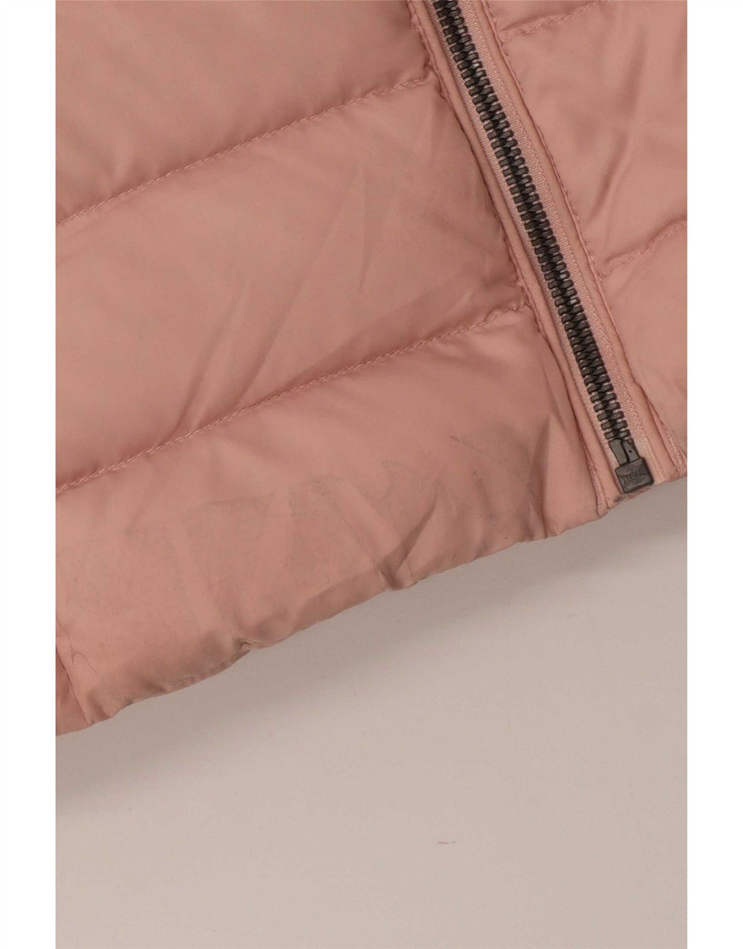 Tommy Hilfiger Chaqueta acolchada con capucha para mujer UK 10 Small Pink Poliéster