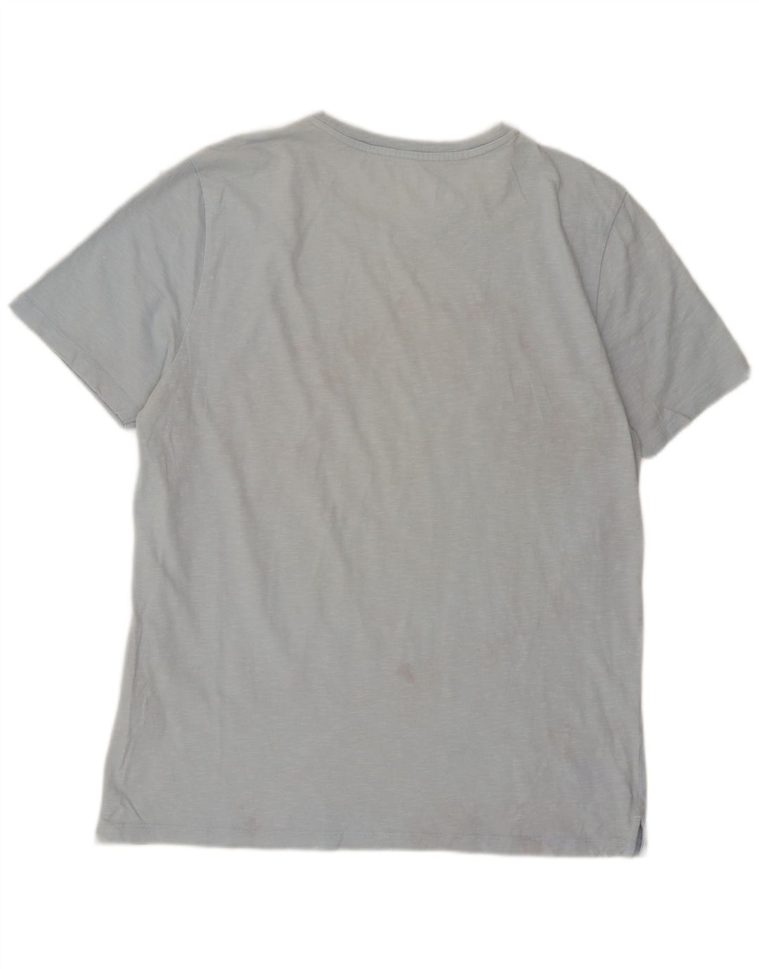Camiseta gráfica para hombre Fat Face Top grande de algodón azul