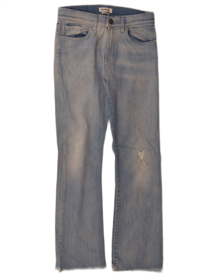 Roy Rogers Jeans desgastados para mujer W25 L28 Algodón azul