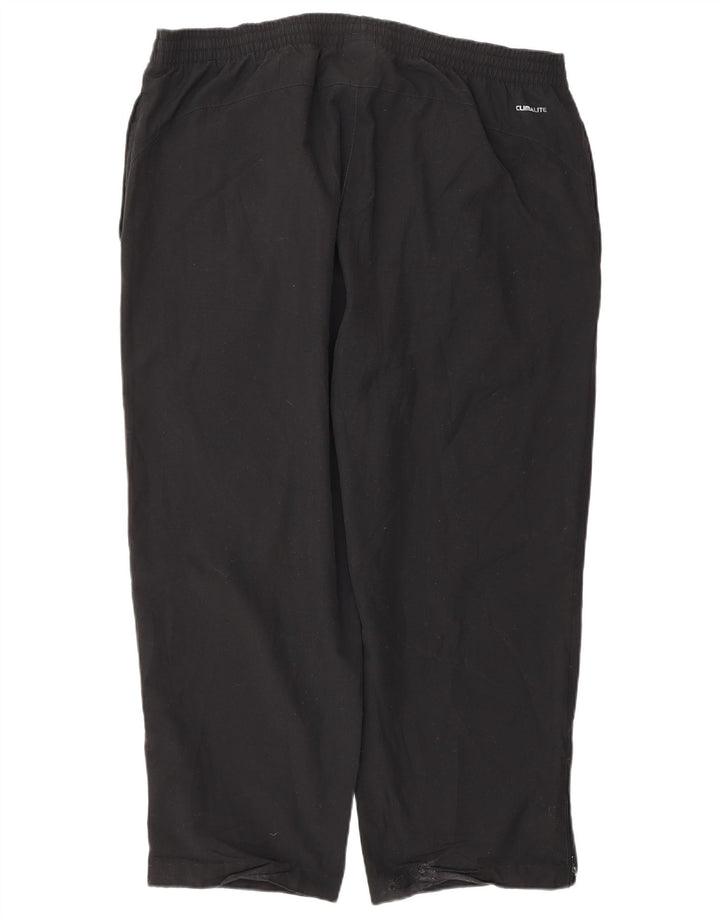 Adidas Hombre Climalite Pantalón Chándal XL Negro Poliéster