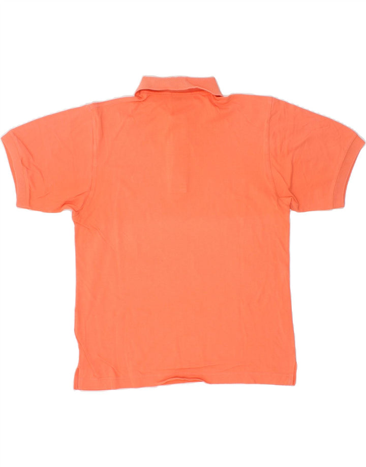 SERGIO TACCHINI Womens Polo Shirt IT 42 Medium Orange Cotton Vintage Sergio Tacchini and Second-Hand Sergio Tacchini from Messina Hembry 