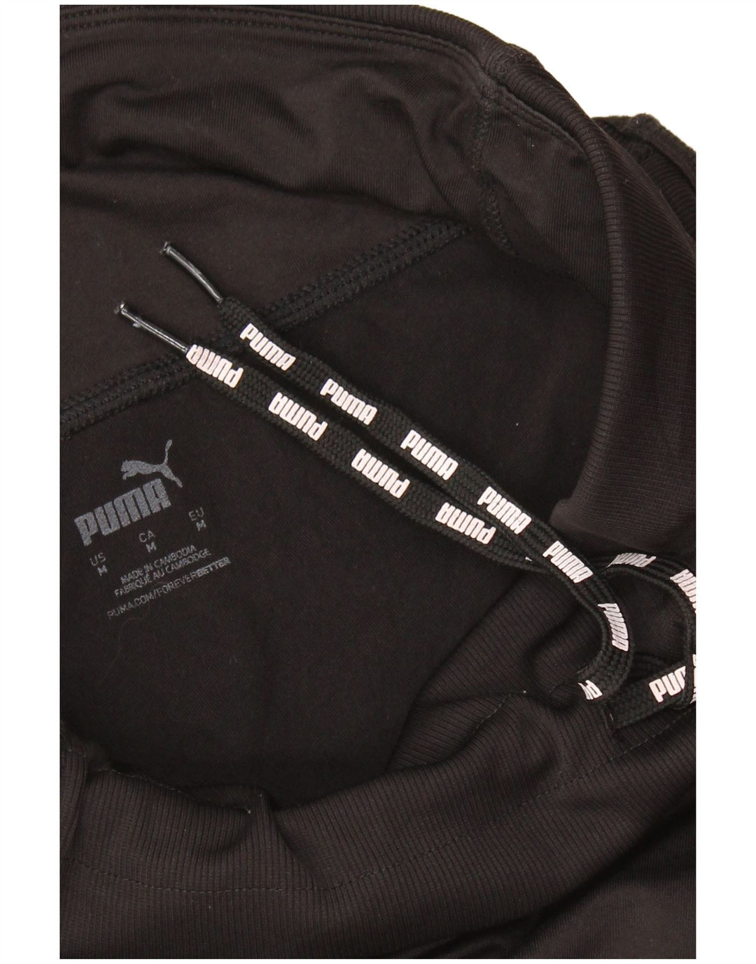 PUMA Pantalones de chándal para mujer Joggers UK 12 Medium Black