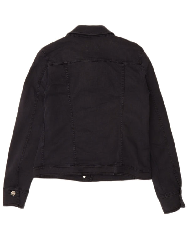 MARELLA Chaqueta vaquera para mujer UK 10 Small Azul marino
