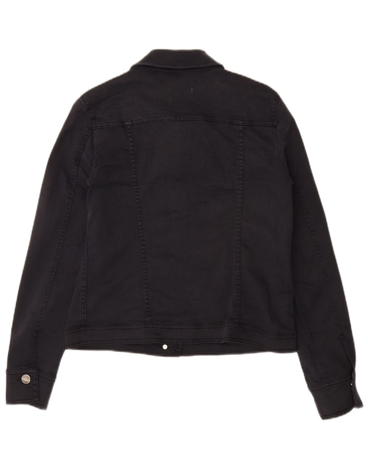 MARELLA Chaqueta vaquera para mujer UK 10 Small Azul marino