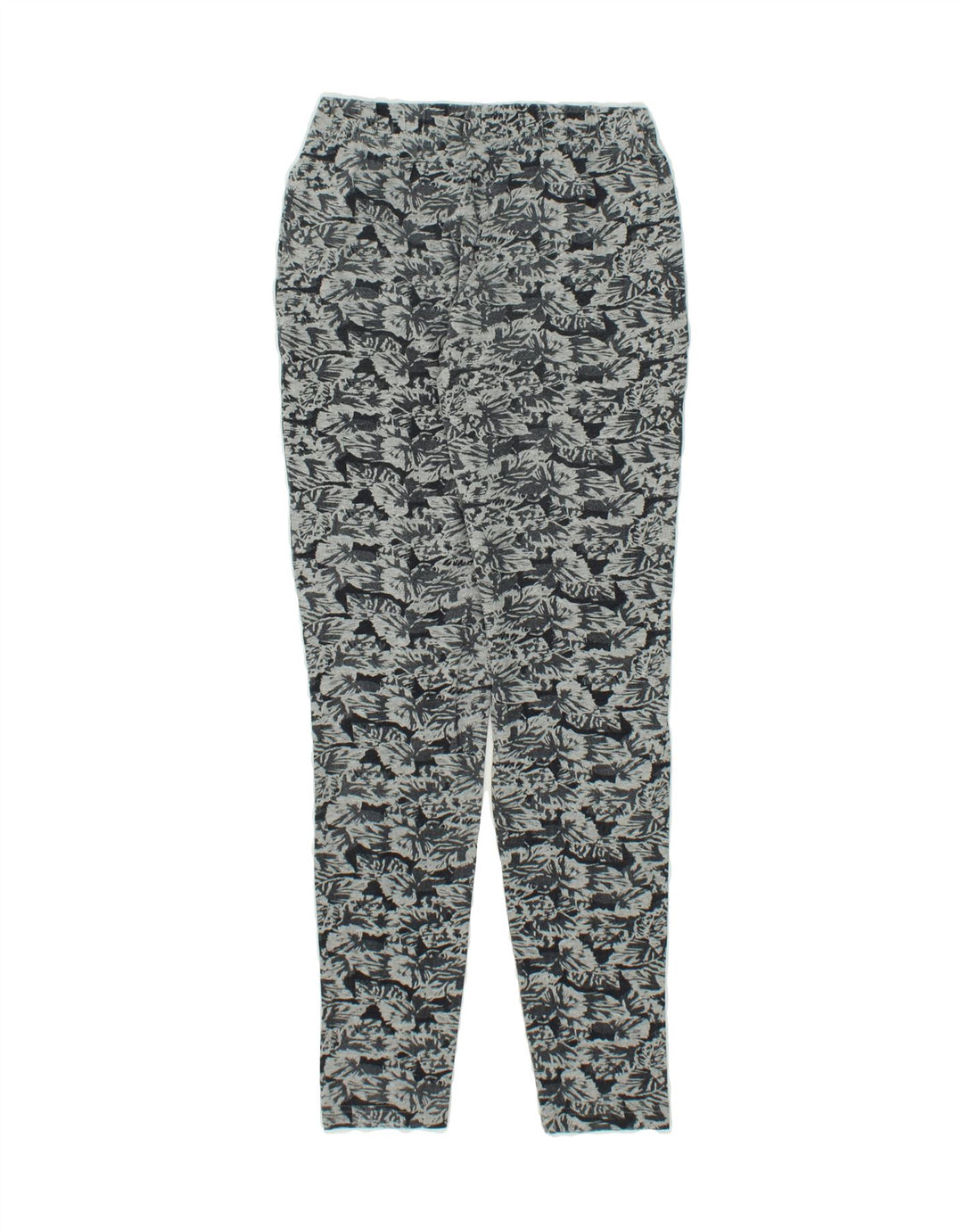 ELLESSE Womens Abstract Pattern Tracksuit Trousers UK 8 Small  Grey Vintage Ellesse and Second-Hand Ellesse from Messina Hembry 