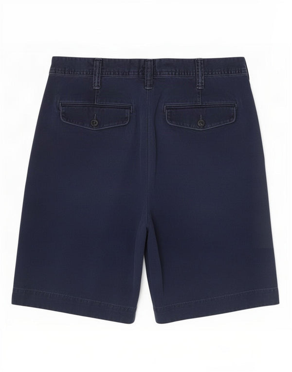 Polo Ralph Lauren Mens Chino Shorts W32 Large Navy Blue Cotton