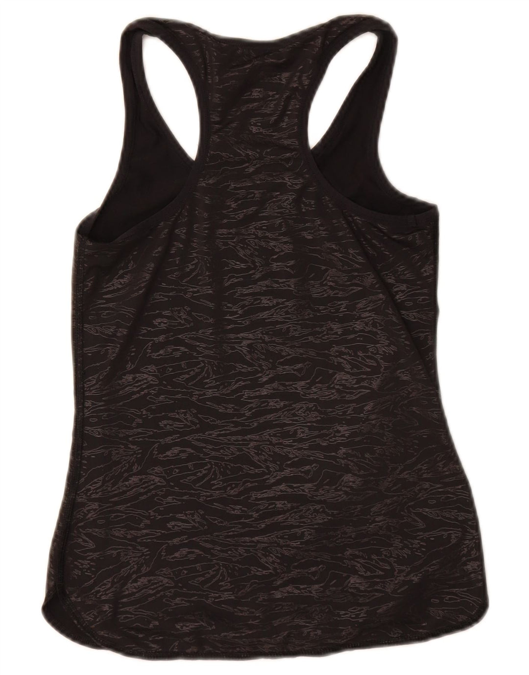 Champion Camiseta sin mangas con estampado abstracto para mujer UK 4 XS Negro