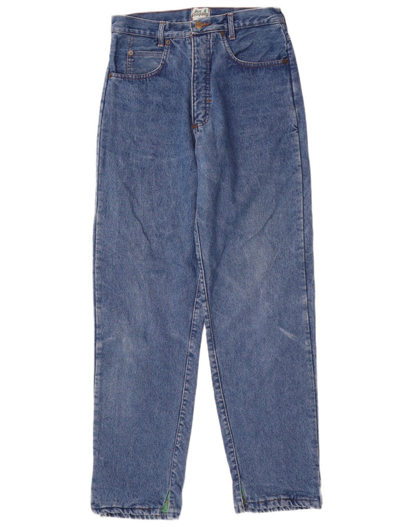 Vaqueros cónicos Best Company para mujer de Olmes Carretti W32 L32 Algodón azul