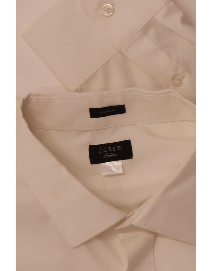 J. Crew Camisa Ludlow de ajuste clásico para hombre 2XL Blanco
