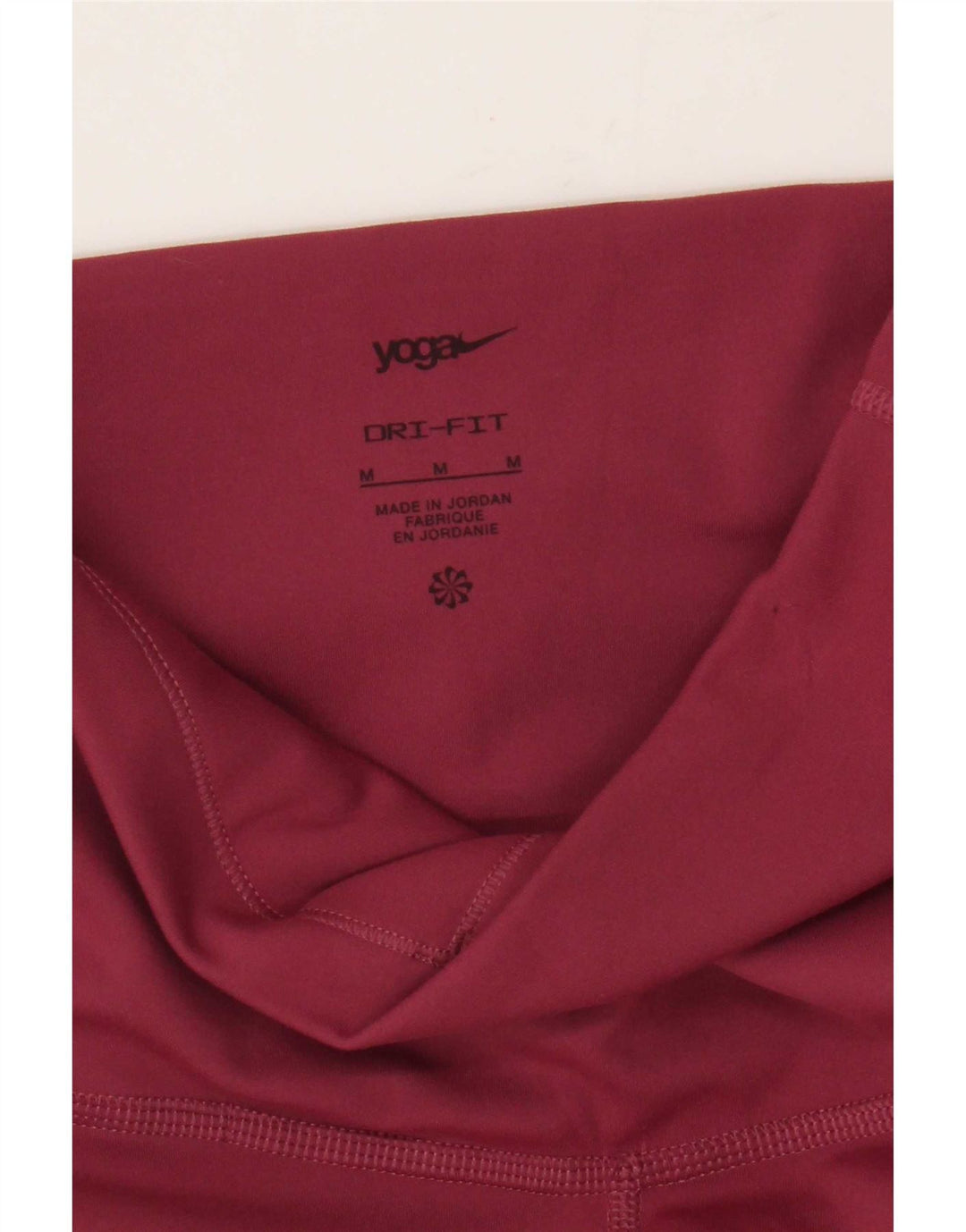 Nike Leggings de yoga para mujer UK 42 Medium Borgoña