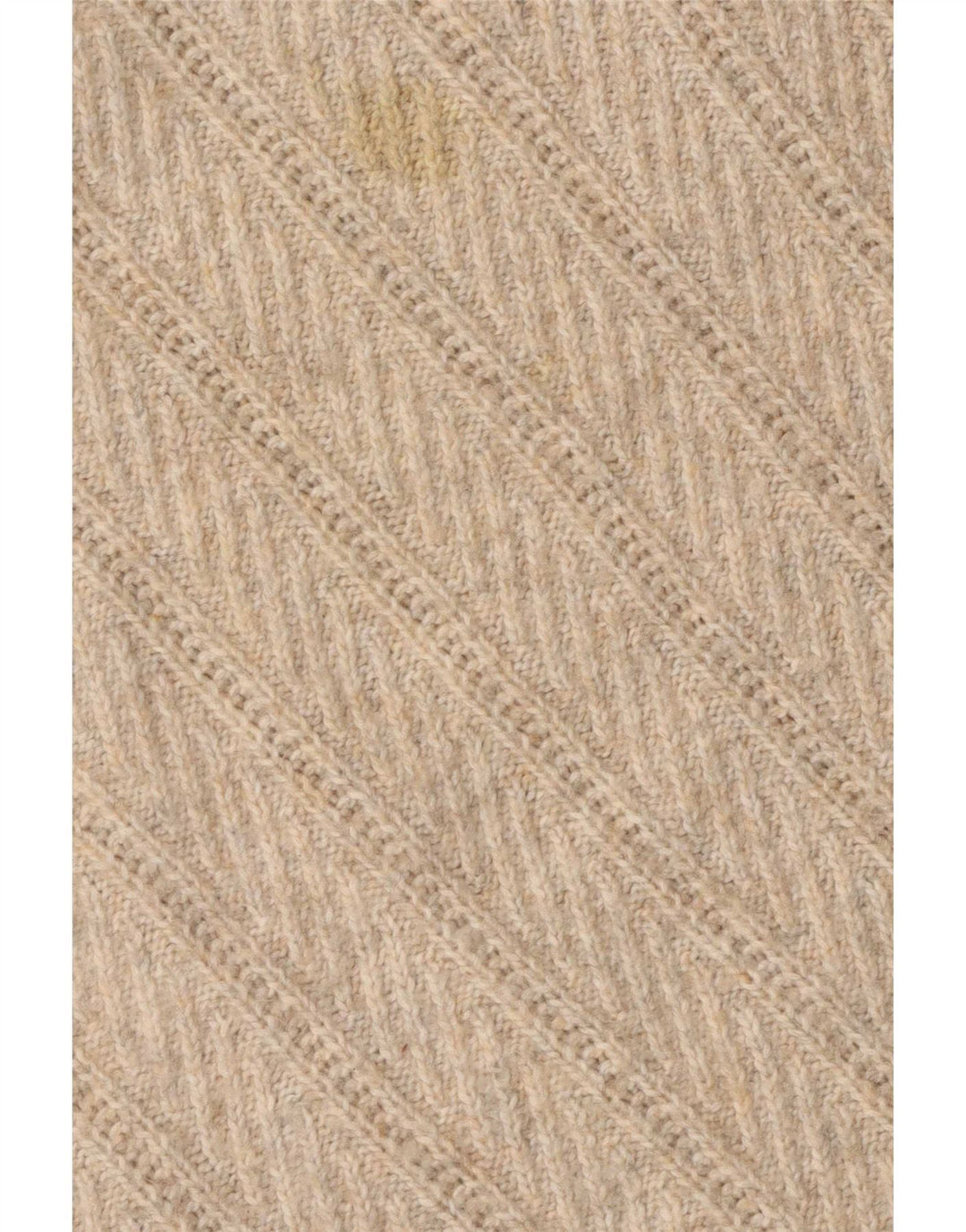 Marks & Spencer Suéter de cuello redondo para mujer UK 46 Grande Poliéster beige
