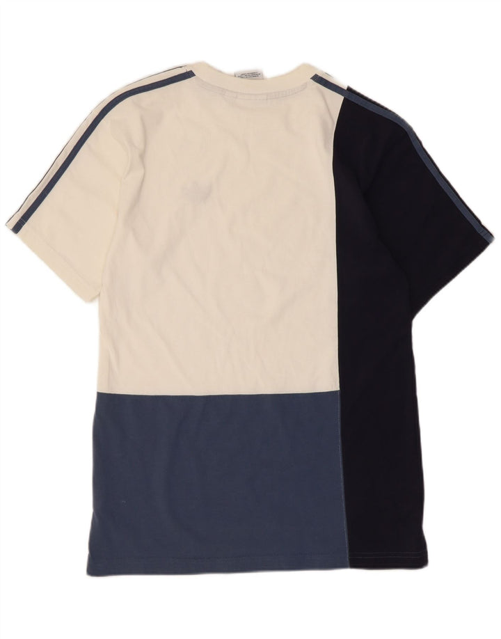 Adidas Hombre Camiseta Top Small Multicolor Colorblock Algodón