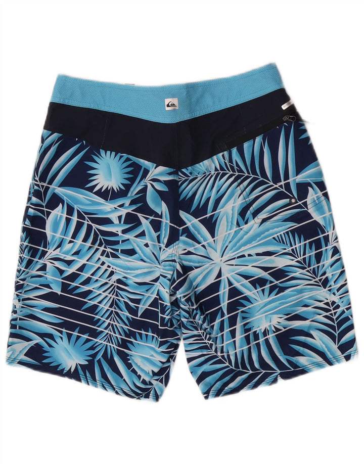 Bañador Quiksilver Hombre Pequeño Azul Floral Poliéster